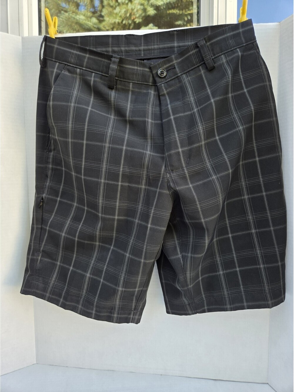 Haggar Men's Plaid Shorts Size 32